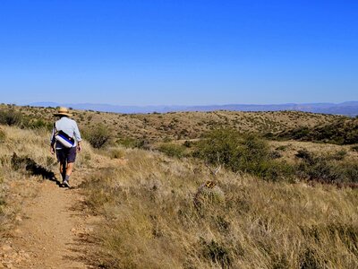 On the Wildlife Corridor Trail.