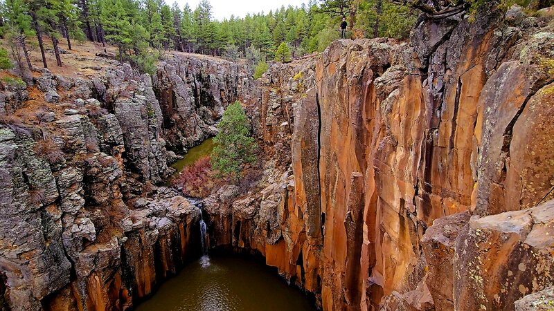 The Gold Pond near Sycamore Falls
