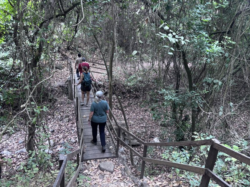 Final bridge crossing, back near the start of the trail.