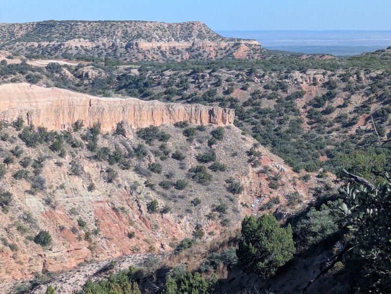 Haynes Ridge before descent to Fern Cave.