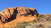 View of Hidden Pinyon Lookout from Red Sands Trail.