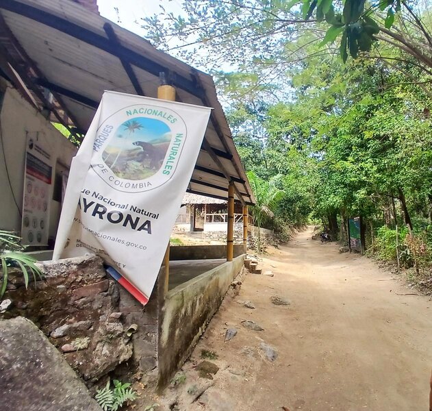 Calabazo entrace to Tayrona
