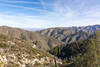 Bare Mountain Canyon with Pleasant View Ridge in the distance.