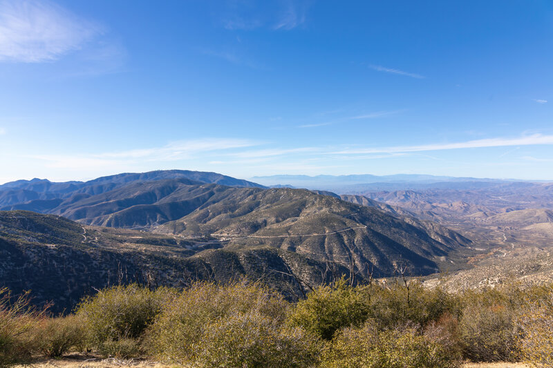 Mill Creek Summit and Mount Gleason.