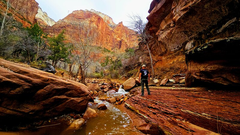 Lower Pine Creek Falls Trail.