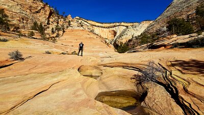 Petroglyph Pools and Slot Canyon