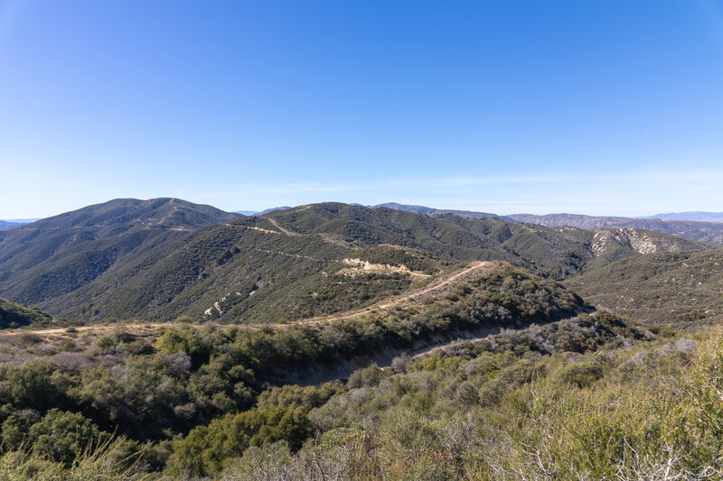 The head of South Portal and Munz Canyons.