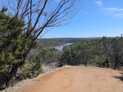 Ben's Trail - View of Palo Pinto Mountains