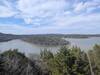 Overlook of the upper part of Tucker Lake.