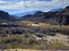 Looking south along the Rio Grande from the overlook.