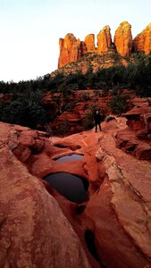 Early morning at Seven Sacred Pools.