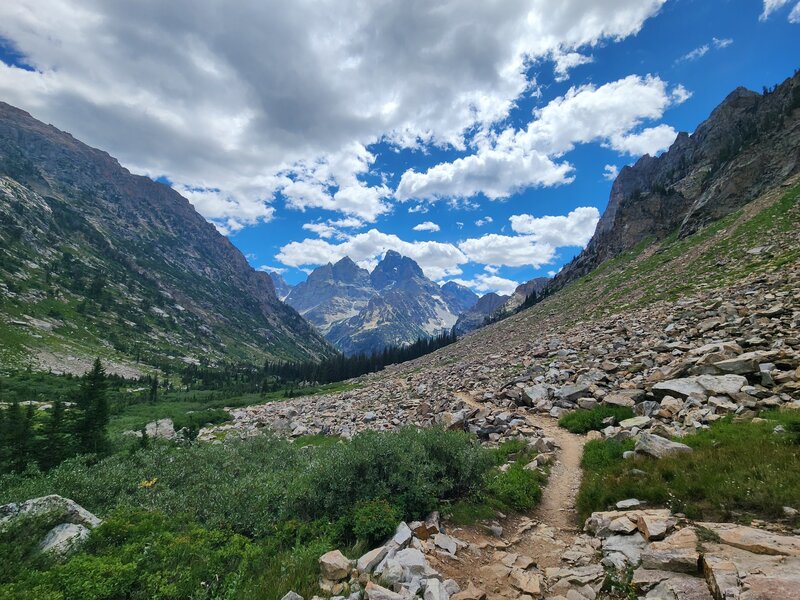 Grand Teton from Lake Solitude