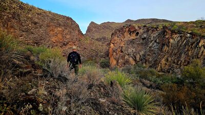 Upper Burro Mesa Pouroff
