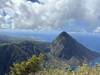 Summit photo looking at the Gros Piton.