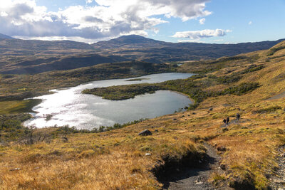 A steep ascent with rewarding view.