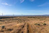 Half way across the wind farm, looking back across Antelope Valley.
