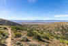 Looking back across the wind farm from the foothills of the Tehachapi Mountains.
