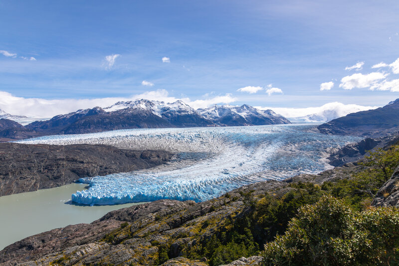 Grey Glacier from Mirador Grey.
