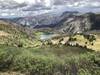 A view of Quartz Lake and the surrounding area