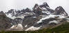 Panorama of Francés Glacier from Mirador del Francés.