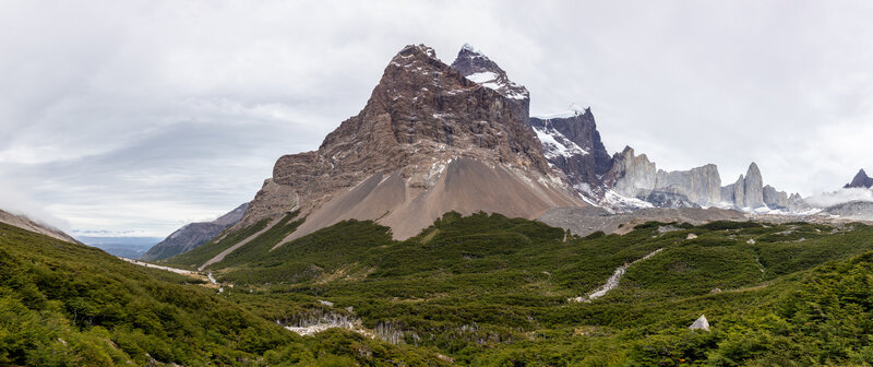 Cumbre Principal from Mirador Británico.
