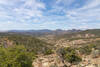 Passing the head of Pine Tree Canyon looking northwest.