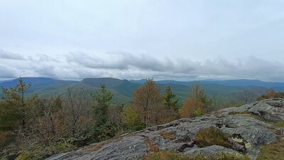 View from top at fire tower.
