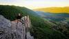 Seneca Rocks Summit.