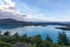 Early morning above Lago Nordenskjöld.