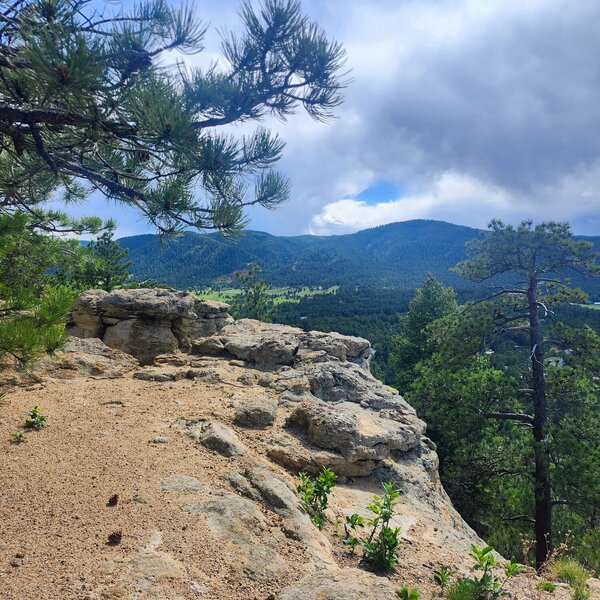 Great spot to look out over meadows