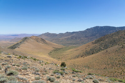 Freeman Canyon in the distance.