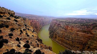 Devils Canyon Overlook - Bighorn Canyon