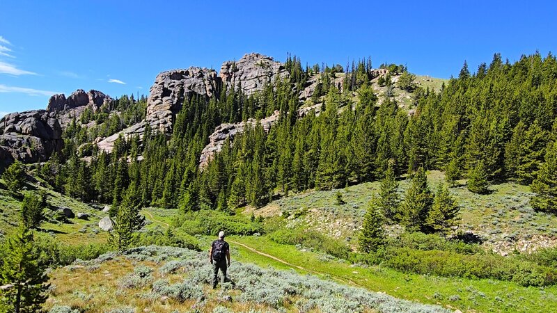 Trail to Paradise Falls