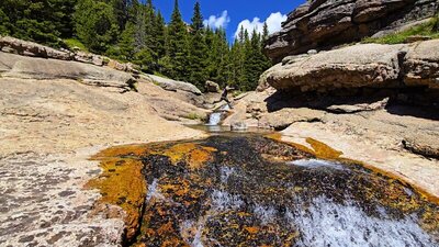 Upper section of Paradise Falls/