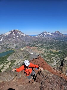 Approaching "Commitment Ledge."
