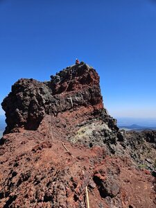 2nd Half of Catwalk, 4th Class Scrambling to the Summit.