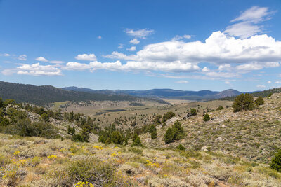 South Fork Kern River valley in the distance