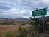 Sign welcoming visitors to the Caserío de Jocos.