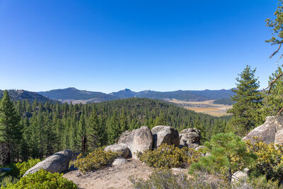 Views of Monache Meadow from Olancha Pass Trail.