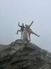 The pillar atop Ben Lawers.