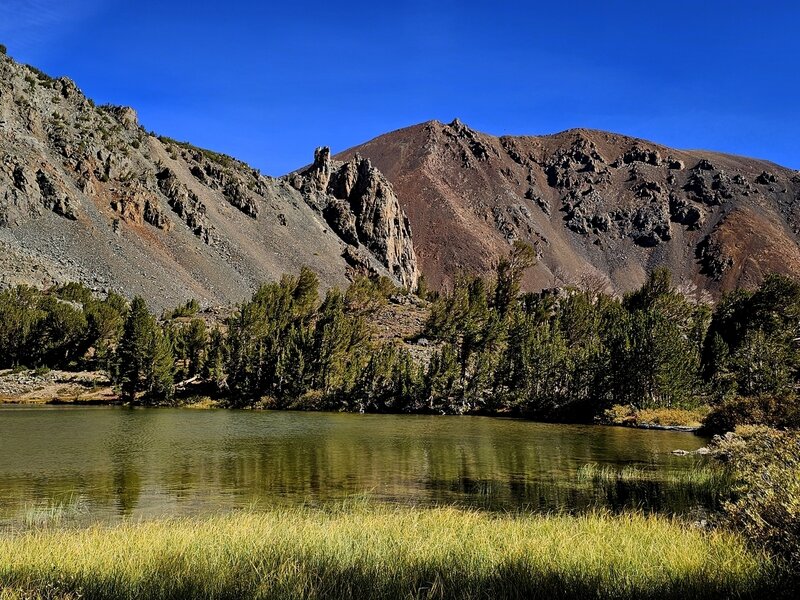 Dunderberg Peak from Lower Frog Lake