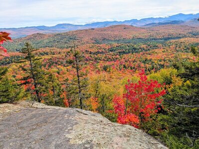 View from lower lookout below summit.