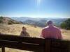 10/3/26 - The view southwest from the bench at the viewpoint on the Round Top Loop.