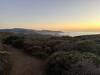 10/17/26 - The view south over Pacifica from the trail. The tall hill in the background is Montara Mountain.