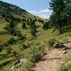 View up-valley from the Dakota Ridge Trail